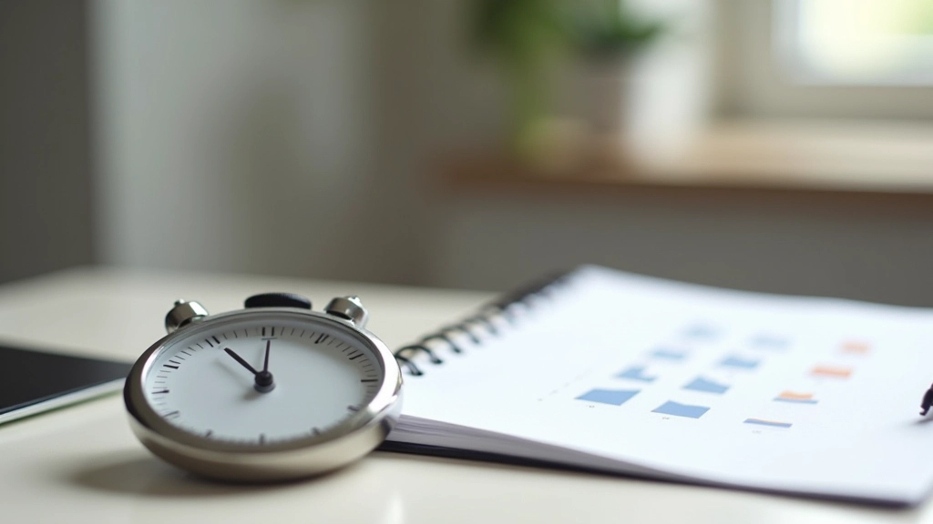 Cronómetro e teste de velocidade de leitura mostrando progressão de 250 palavras para 500 palavras por minuto em gráfico visual